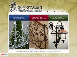 Ogrodzenia z artystycznego żelaza od firmy Bąkowski